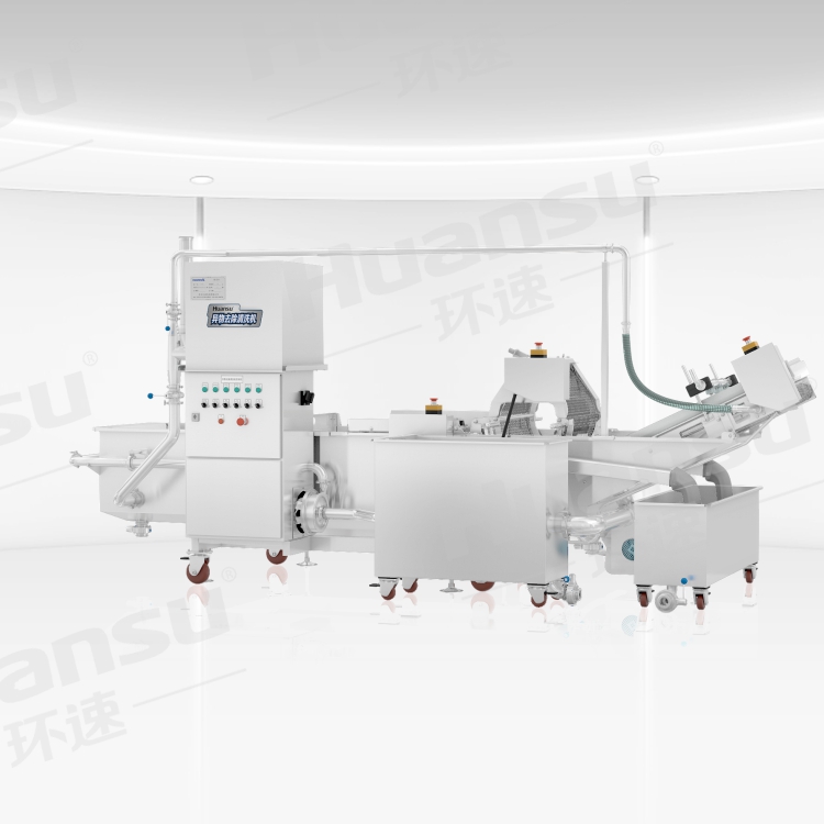對(duì)于物料中有毛發(fā)，果蔬清洗機(jī)有用嗎
