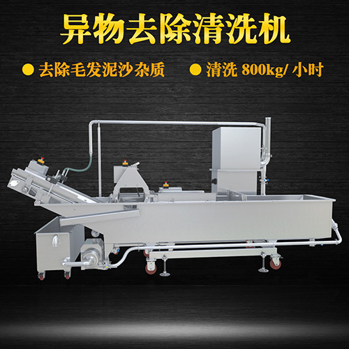 環(huán)速商用果蔬清洗機(jī)，氣泡清洗，清洗800kg小時(shí)